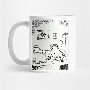 Couch Potato Apes Mug